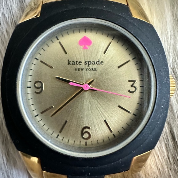 KATE SPADE • Women’s Gold & Black Skyline Watch - Picture 2 of 3